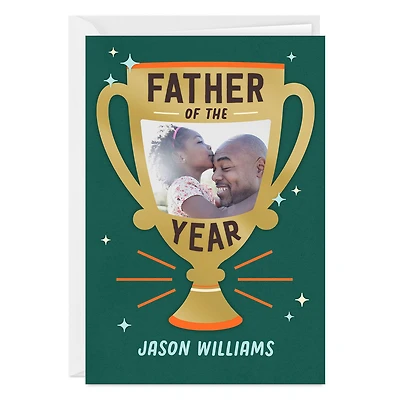 Vintage Father of the Year Custom Father's Day Card for only USD 4.99 | Hallmark
