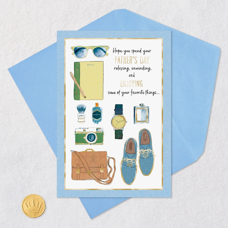 Relax, Unwind, Enjoy Father's Day Card for only USD 2.50 | Hallmark