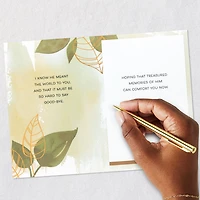 He Was a Great Man Sympathy Card for Loss of Grandfather for only USD 5.99 | Hallmark