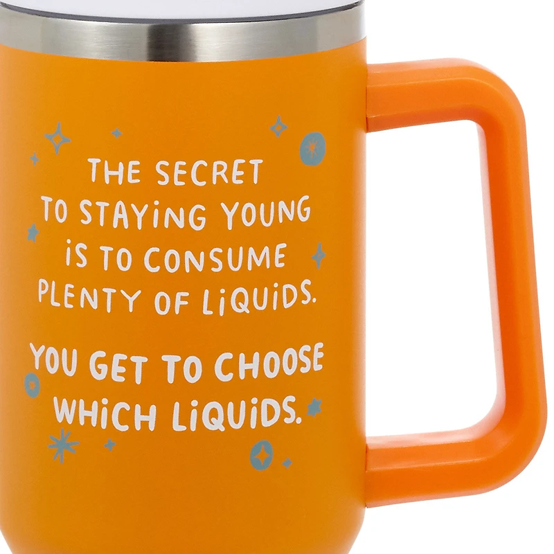 Secret to Staying Young Insulated Travel Cup With Handle, 42 oz. for only USD 32.99 | Hallmark