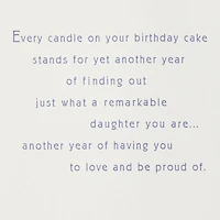You Deserve Every Beautiful Thing Birthday Card for Daughter for only USD 7.99 | Hallmark