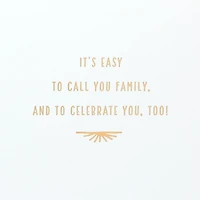 Easy to Call You Family Birthday Card for Son-in-Law for only USD 6.59 | Hallmark