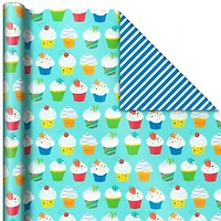Bright Birthday 3-Pack Reversible Wrapping Paper for only USD 16.99 | Hallmark