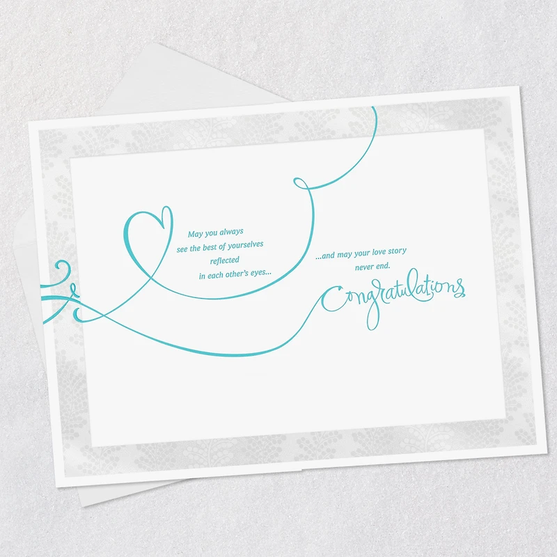 Neverending Love Story Wedding Card for only USD 5.59 | Hallmark