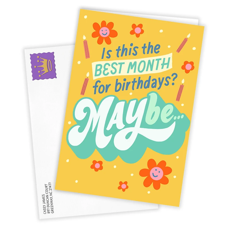 Maybe the Best Month Custom Birthday Card for only USD 4.99 | Hallmark
