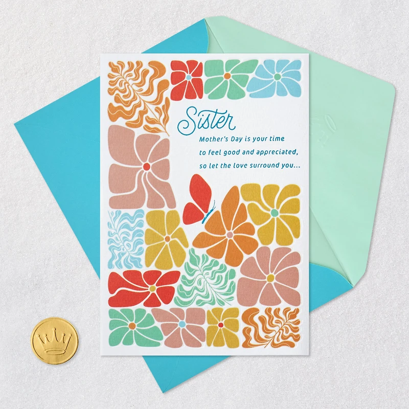 Let the Love Surround You Mother's Day Card for Sister for only USD 4.99 | Hallmark