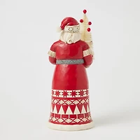 Jim Shore Nordic Noel Santa With Sisal Tree Figurine, 10.04" for only USD 84.99 | Hallmark