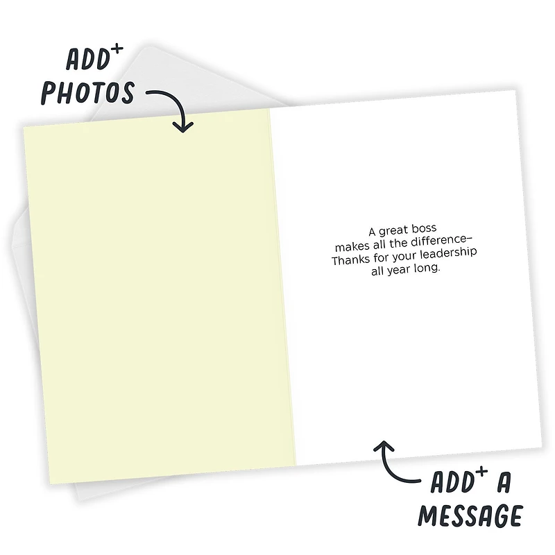 You Make a Difference Custom Boss's Day Card for only USD 4.99 | Hallmark