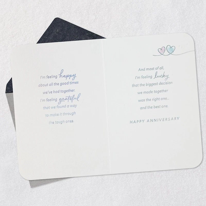Feeling So Many Things 25th Anniversary Card for Spouse for only USD 6.99 | Hallmark