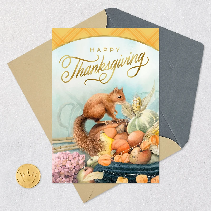 Marjolein Bastin Feelings of Gratefulness Thanksgiving Card for only USD 3.59 | Hallmark