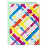 Bright Pastel Plaid Blank Note Cards, Pack of 5 for only USD 5.00 | Hallmark