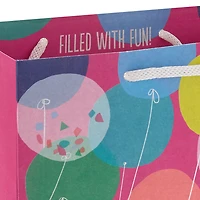 9.6" Balloons on Magenta Medium Gift Bag for only USD 3.99 | Hallmark