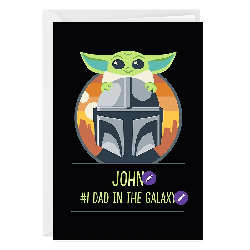 Personalized Star Wars: The Mandalorian™ Grogu™ Card for only USD 4.99 | Hallmark