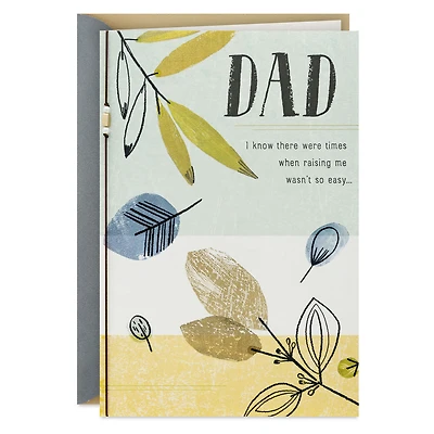 I Know Raising Me Wasn't Easy Father's Day Card for Dad for only USD 5.99 | Hallmark