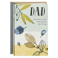 I Know Raising Me Wasn't Easy Father's Day Card for Dad for only USD 5.99 | Hallmark