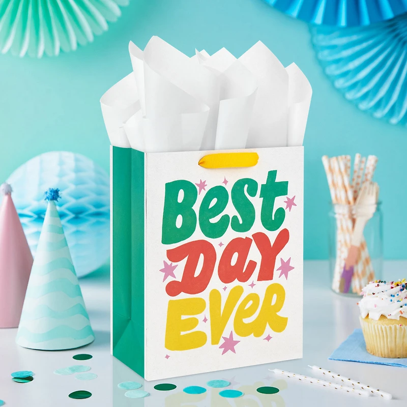 9.6" Best Day Ever Medium Gift Bag for only USD 3.49 | Hallmark
