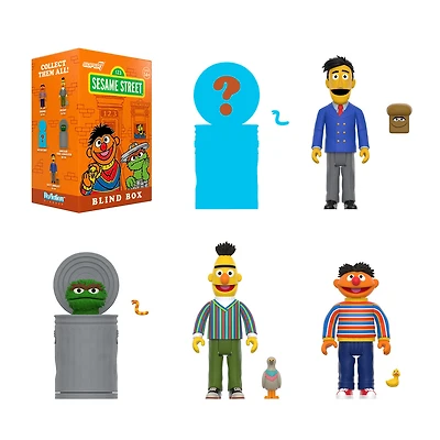 Super7 Sesame Street ReAction Figure Mystery Box, 3.75" for only USD 15.00 | Hallmark