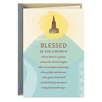 We Thank the Lord for You Pastor Appreciation Card for only USD 2.99 | Hallmark