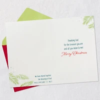 You Are a Treasure to Me Religious Christmas Card for only USD 3.99 | Hallmark