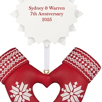 Merry Mittens Personalized Ornament