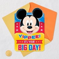 Disney Mickey Mouse Three Cheers for You Birthday Card for Kids for only USD 3.99 | Hallmark