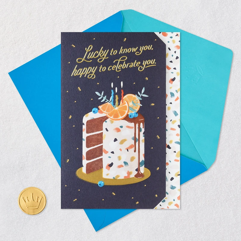Lucky to Know You Birthday Card for only USD 5.59 | Hallmark