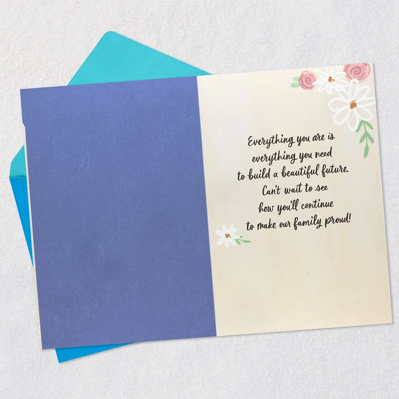 You're Bright, Caring and Ready to Make a Difference Graduation Card for Granddaughter for only USD 4.59 | Hallmark