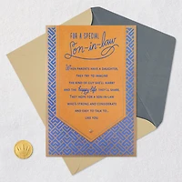 You Fit In Just Perfectly and Make Us Proud Birthday Card for Son-in-Law for only USD 5.59 | Hallmark
