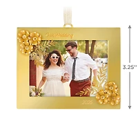 Our Wedding 2025 Metal Personalized Ornament, Custom Photo for only USD 29.99 | Hallmark
