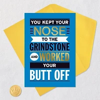 You Worked Your Butt Off Funny Retirement Card for only USD 4.49 | Hallmark