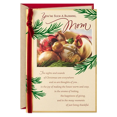 Thinking of You With Love and a Grateful Prayer Religious Christmas Card for Mom for only USD 6.99 | Hallmark