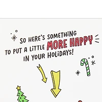 Extra Merry Money Holder Christmas Card for 3 Gift Cards for only USD 5.99 | Hallmark