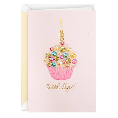 Wish Big Cupcake Birthday Card for only USD 8.59 | Hallmark