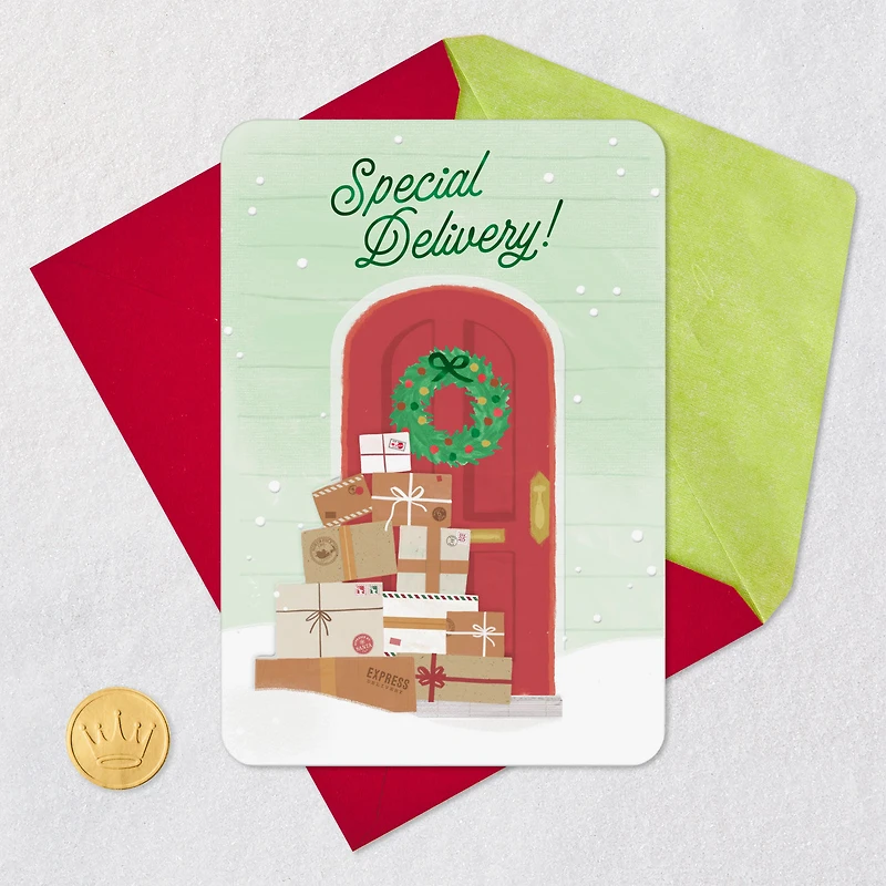 Special Delivery Christmas Thank-You Card for Mail Carrier for only USD 2.99 | Hallmark