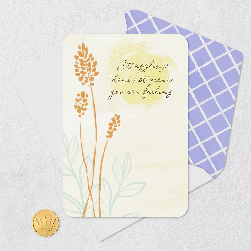 Struggling Does Not Mean Failing Encouragement Card for only USD 2.99 | Hallmark