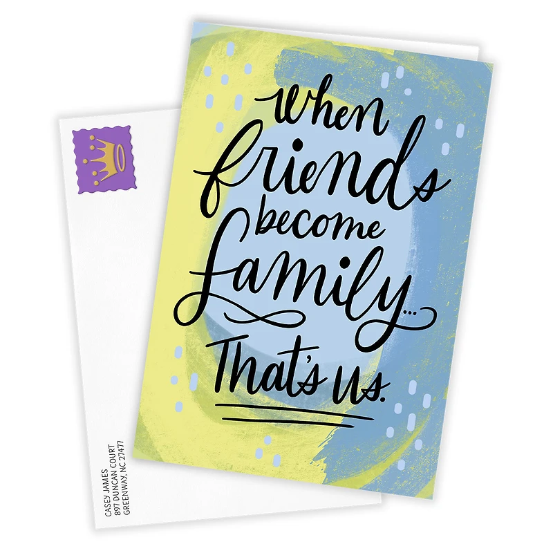 Friends As Family Custom Friendship Card for only USD 4.99 | Hallmark