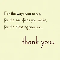 The Blessing You Are Religious Clergy Appreciation Card for Couple for only USD 2.99 | Hallmark