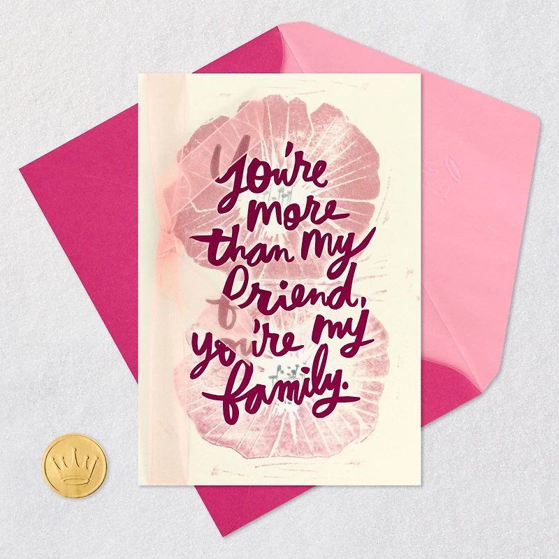 Celebrating You Like Family Birthday Card for Friend for only USD 6.99 | Hallmark