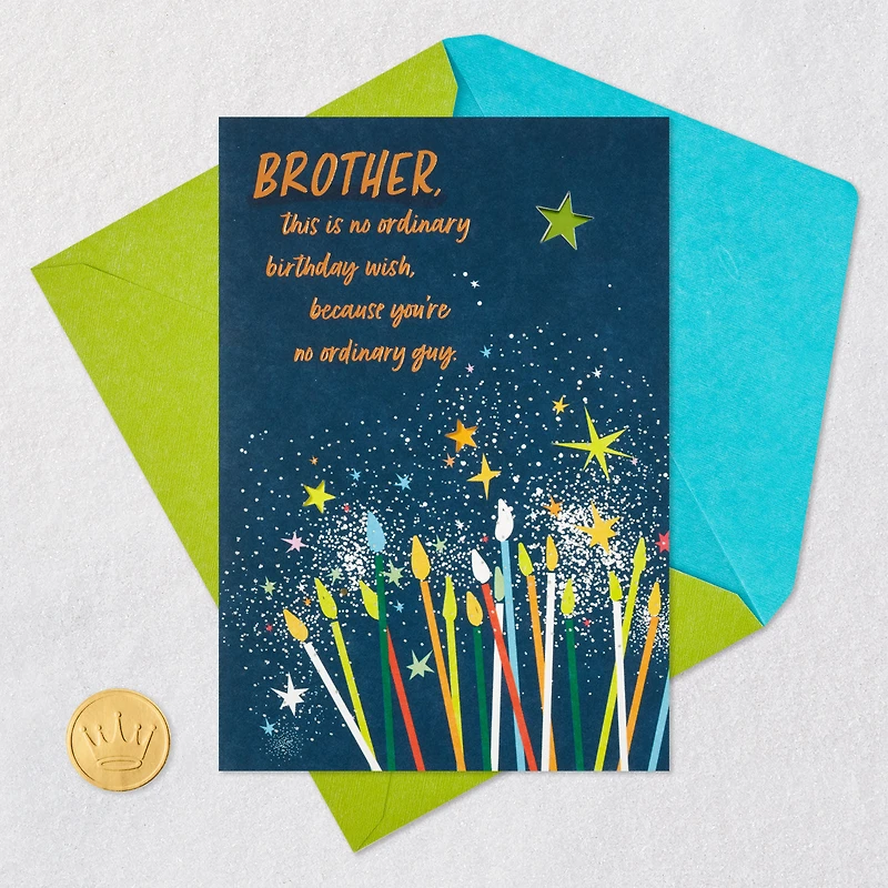 Wishes for a Bighearted Brother Birthday Card from Sister for only USD 5.99 | Hallmark
