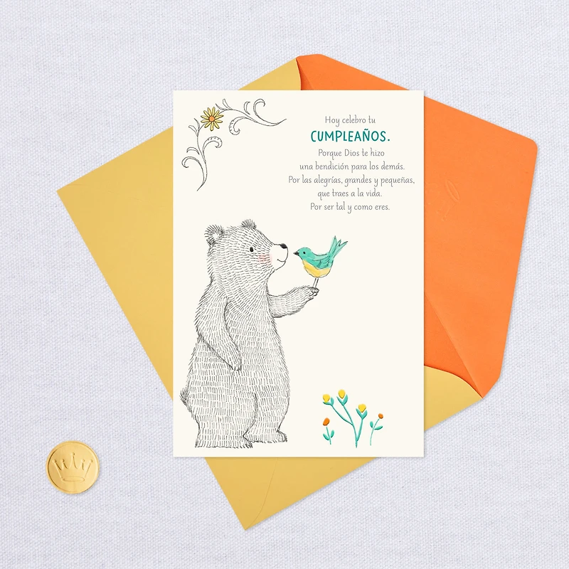 God Made You a Blessing Spanish-Language Birthday Card for only USD 2.99 | Hallmark