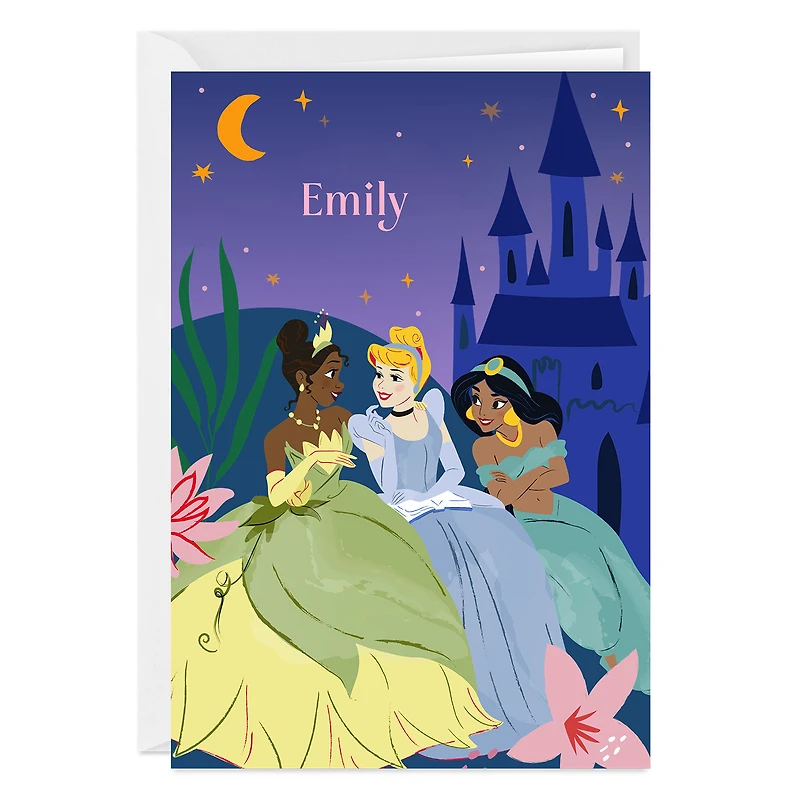 Disney Princess Tiana, Cinderella and Jasmine Custom Card for only USD 4.99 | Hallmark