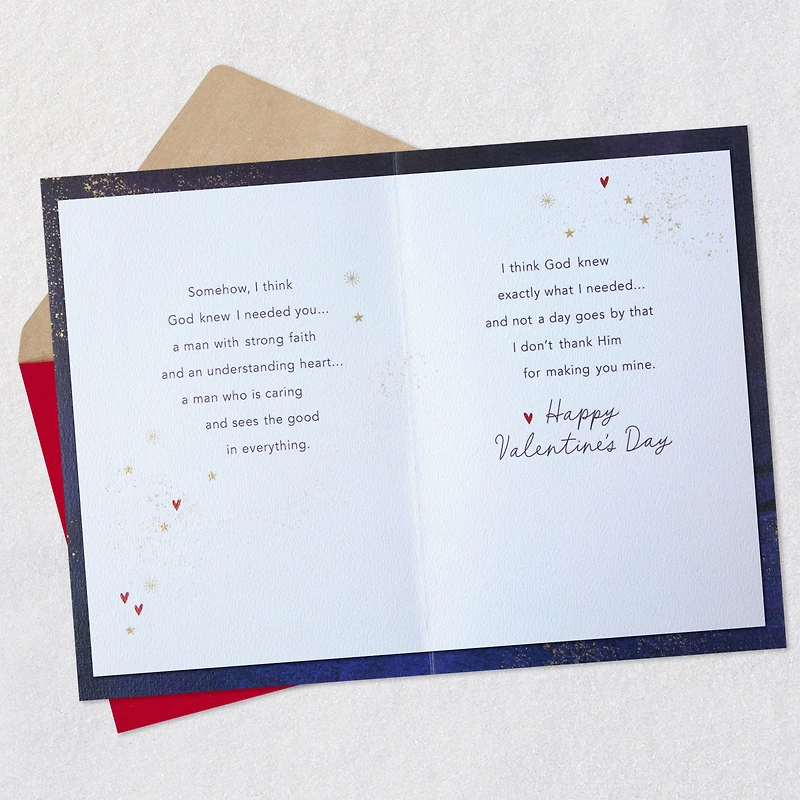God Knew I Needed You Valentine's Day Card for only USD 6.99 | Hallmark