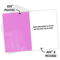 Heart Pie Chart Funny Custom Anniversary Card for only USD 4.99 | Hallmark