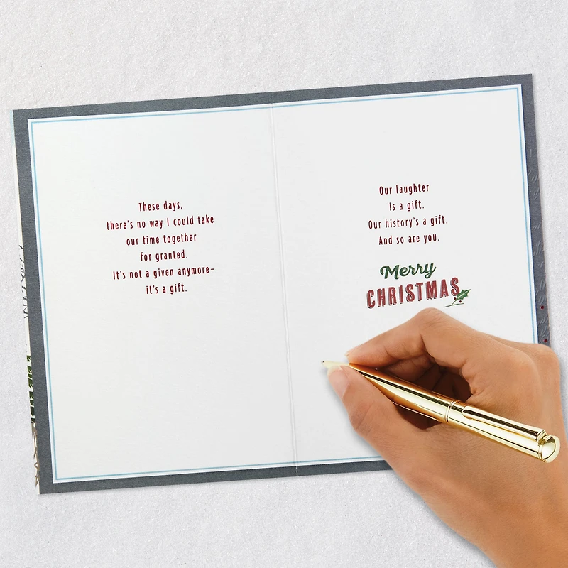 Our Time Together Is a Gift Christmas Card for Brother for only USD 4.59 | Hallmark
