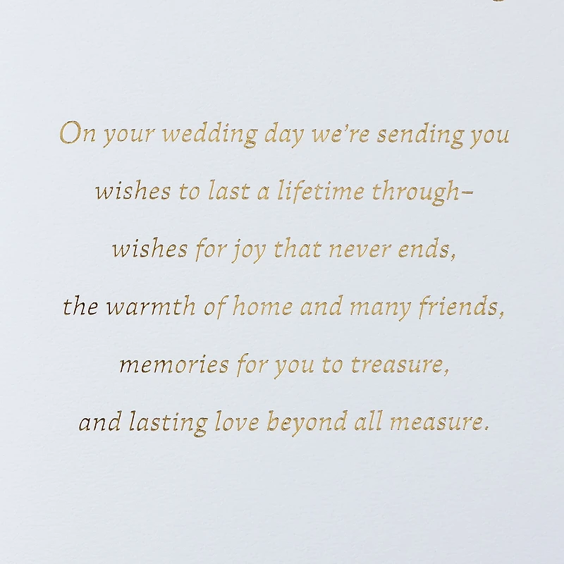 Our Wish for You Wedding Card From Us for only USD 7.59 | Hallmark