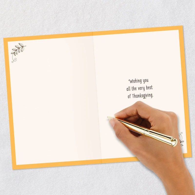 Full Plates, Full Hearts Thanksgiving Card for only USD 0.99 | Hallmark