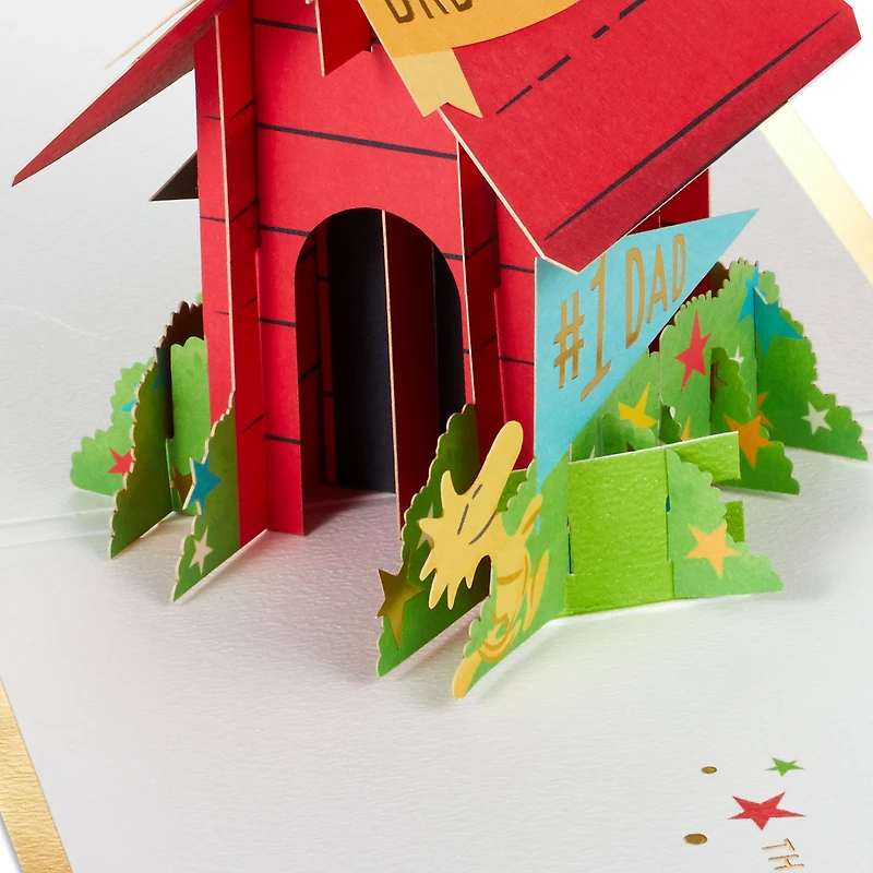 Peanuts® Snoopy #1 Dad 3D Pop-Up Father's Day Card for only USD 14.99 | Hallmark