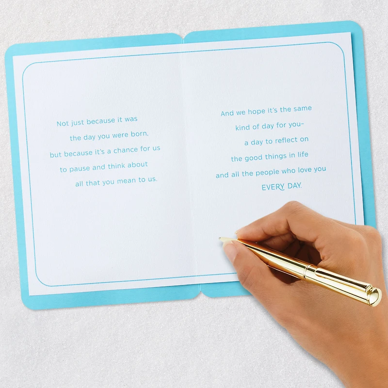 Always a Big Day in Our World Birthday Card for Daughter from Both for only USD 7.59 | Hallmark