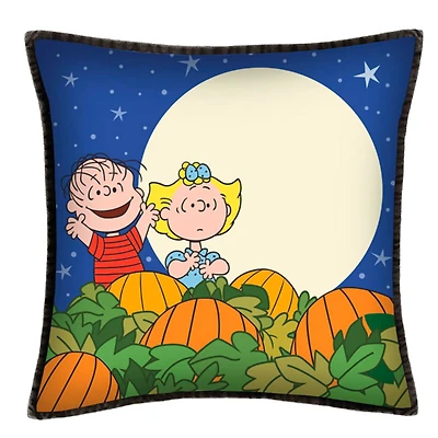 Peanuts® Great Pumpkin 60th Anniversary Throw Pillow With Light, 16x16 for only USD 44.99 | Hallmark