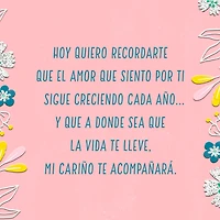My Love for You Grows Spanish-Language Birthday Card for Granddaughter for only USD 2.99 | Hallmark